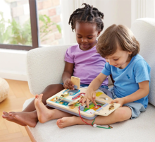 Lock & Learn Play Board with Lights & Handle