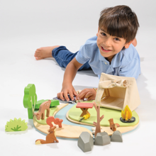 Dollhouse Accessories - Wildlife Camping Playset 