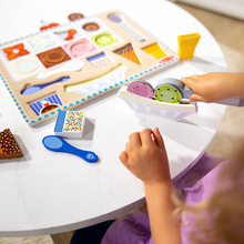 Magnetic Ice Cream Puzzle & Play Set, 16 pcs 