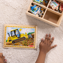 Jigsaw Puzzles in a Box - Construction, 4 x 12 pcs 