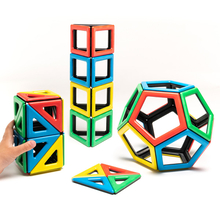 Polydron Magnetic Play Set, 48 pcs 