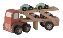 Car Carrier Truck with Rubber Wheels