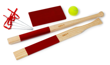 Rounders Bats and Ball Set - Extended