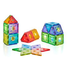 Polydron KinderMag Translucent Set, 48 pcs