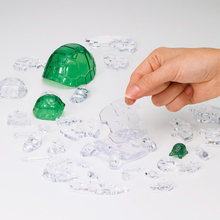 3D Crystal Puzzle - Turtles, 37 pcs