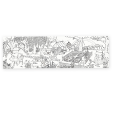 Colouring Poster 1.5 m - Garden Life