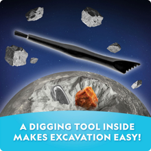 Outer Space Dig Kit with Rocks and Gemstones 