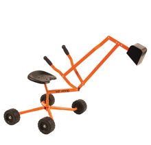 Excavator with Detachable Wheels