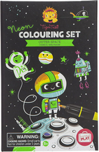 Neon Colouring Set: Outer Space