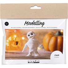 DIY Halloween Craft - Sculpt Your Own Mummy