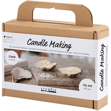 DIY Candles - Soy Seashell Candles, 3 pcs
