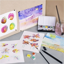 Learn to Watercolour Kit, Flowers & Landscapes