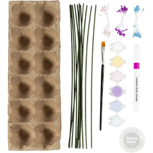 DIY Egg Carton Flowers 