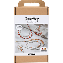 Jewelry Kit - Agates & Wax Beads 