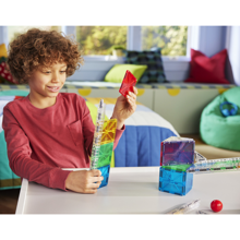 Magna-Tiles | Rail Racers Marble Run, 33 pcs 