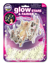 Glow in the Dark - Fairies and Stars, 43 pcs