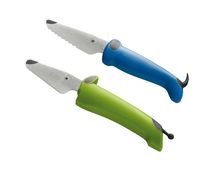 Kitchen Knife Set for Kids - Green/Blue