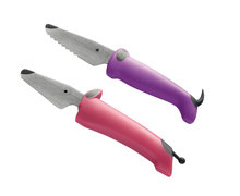 Kitchen Knife Set for Kids - Pink/Purple