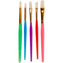 Children’s Paint Brushes - Assorted Sizes, 5 pcs