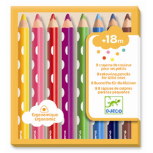 Baby Coloured Pencils (from 18 mos), 8 pcs