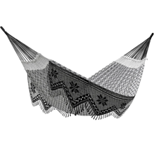Double Hammock (Cotton) - Luxo with Fringes