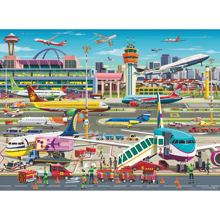 Floor Puzzle with 150 pcs - Airport 