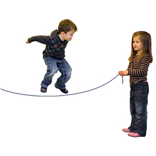 Long Jump Rope with Carabiner (asstd.), 1 pc