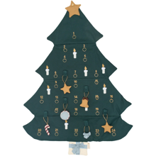 24-Day Hanging Advent Calendar - Christmas Tree