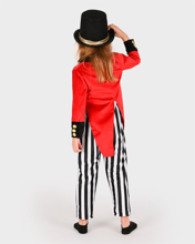 Circus Ringmaster Costume with Hat, size 4-6 years 
