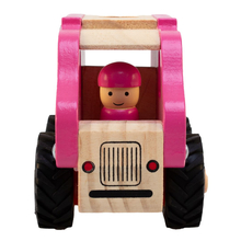 Ice Cream Truck with Rubber Wheels, H: 9 cm 