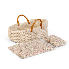 Knitted Doll Carry Cot for 30 cm Doll