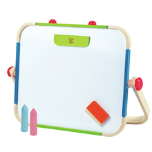 Tabletop Easel with Chalkboard & Whiteboard
