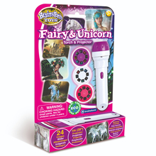 Torch Projector with Slides - Fairies and Unicorns