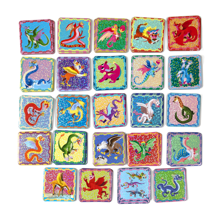 Memory & Matching Game - Shiny Dragons