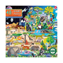 Floor Puzzle - Within the Biomes, 48 pcs