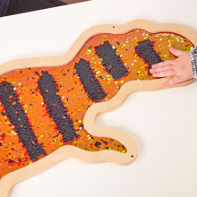 Mark Making Sequin Giant Dinosaurs, 3 pcs 