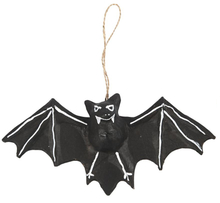 Paper Mache Bat H: 10 cm, 1 pc