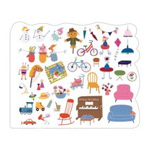 Sticker Book - Forest Life