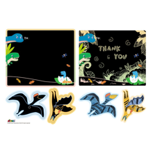 Scratch Art Greeting Cards - Dinosaurs, 3 pcs 