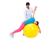 Exercise/Balance Ball Ø75 cm, Yellow