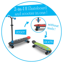 2-in-1 SkatieSkootie - Black 
