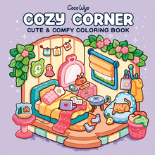 Colouring Book - Cozy Corner