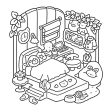 Colouring Book - Cozy Corner