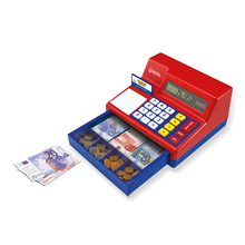 Plastic Calculator Cash Register with Euro Money 