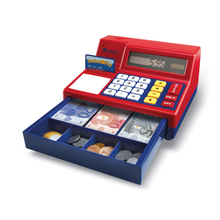 Plastic Calculator Cash Register with Euro Money