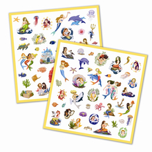Stickers - Mermaids, 160 pcs