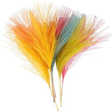 Faux Feathers L: 15 cm - Assorted Colours, 10 pcs