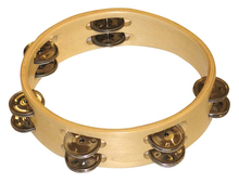 Wooden Tambourine, 21 cm