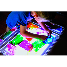 Clear Deep Light Panel Tray