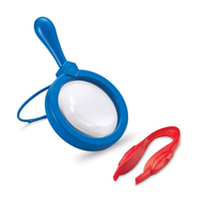 Magnifier & Tweezers Ø11 cm